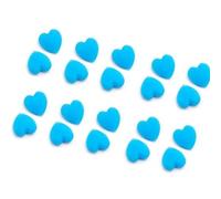 10 pares de lentes antideslizantes en forma de corazón para gafas, piernas, gafas de silicona, fundas antideslizantes, accesorios de silicona suave antideslizante