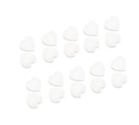 10 pares de lentes antideslizantes en forma de corazón para gafas, piernas, gafas de silicona, fundas antideslizantes, accesorios de silicona suave antideslizante