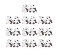 10 pares de tensores de cintura de panda ajustables, ajustadores de botones, extensores, tensores de pantalones de botón