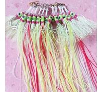 10 Pares Jig Pesca con señuelo Barco mar Pesca Lucio Gancho Brillo Lento/rápido Doble púas Jigging Ganchos(6-0-10pcs Hooks)