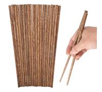10 Pares Palillos Chinos de Madera,para Sushi Cocina Asiática,Sin Cera