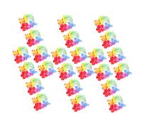 10 Pares Pulsera Collares Hawaianos De Flores Guirnaldas De Flores Hawaianas Guirnalda De Flores Hawaianas Decoración Floral Flor Luau Artificial Tocado De Flores El Plastico Playa