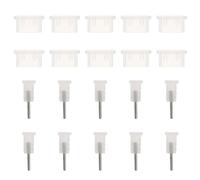 10 Pares Tapón Antipolvo USB Tipo C de Silicona para Smartphones | Protector de Entrada de Carga, Ajuste Suave, Uso Diario en Bolsillo, Ayuda a Mantener Limpio el Conector