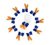 10 Pares Tapones Oidos Ruido Dormir Silicona, Reutilizables Tapones para Nadar, Tapones Impermeables, para Cancelación de Ruido y Protección Auditiva