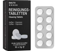 10 pastillas de limpieza para cafeteras automáticas | contra residuos de aceite de café | para Jura, Siemens, Delonghi, etc.