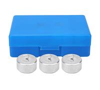 10 PC 50 g Pequeños pesas para manualidades, peso de metal con ganchos y herramienta de enseñanza de laboratorio de física de anillo para trabajo de laboratorio de ciencias