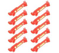 10 PC Hanging Burbuja Line Tool Construcción Cuerda Hilo Horizontal Espíritu de Burbuja para Nivelar Interrogatorio Edificios Trades Maurende Herramienta de Medición
