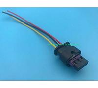 10 pcs 3-Pin Flat Housing Connector Plug Wiring Harness for VW Jetta Touareg 2007-2012 & A3 Q7 2008-2010 | Compatible with Specifications