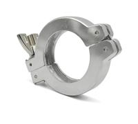 10 pcs 5pcs 2pcs 1pcs KF16 KF25 KF40 KF50 Aluminum Alloy Vacuum Double Pin Three Jig with bracket FPM o Ring Fitting(Clamp,KF16_5 PCS)