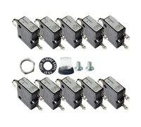 10 PCS 98 series 50A 250V Manual Reset Thermal Overload protector switch electronic Circuit Breaker SWITCH(20A)
