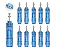 10 Pcs Agujas de Repuesto Dr.pen Microneedling Nano-R, para Pluma de Microneedling Modelo A9 M8S A8S, Auténticas Aguja de Repuesto Desechables Consejos de Repuesto Cartuchos Accesorios de Microagujas