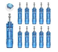 10 Pcs Agujas de Repuesto Dr.pen Microneedling Nano-S, para Pluma de Microneedling Modelo A9 M8S A8S, Auténticas Aguja de Repuesto Desechables Consejos de Repuesto Cartuchos Accesorios de Microagujas