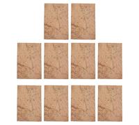10 PCS Alto Sax Cork Cork, Corcho de Cuello de Saxofón Universal, Accesorios de Instrumentos de Reemplazo de Lámina de Corcho de Saxo para Soprano, Alto, Saxofón Tenor