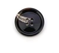 10 PCS Botones de resina redondos 4 agujeros espalda plana para ropa arte DIY accesorios de costura