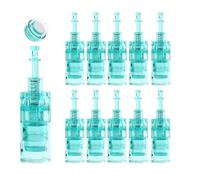 10 Pcs de Agujas Dr.Pen Microneedling de Nano-R, para Dr.Pen Lápiz de Microagujas Ultima A6S, Aguja Desechable Auténtica para Pluma de Microneedle Pen, Accesorios para el Cuidado de la Piel