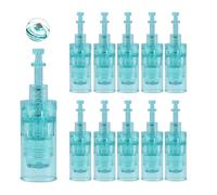 10 Pcs de Agujas Dr.Pen Microneedling de Nano-S, para Dr.Pen Lápiz de Microagujas Ultima A6S, Aguja Desechable Auténtica para Pluma de Microneedle Pen, Accesorios para el Cuidado de la Piel