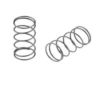 10 pcs de diámetro de alambre de 1mm, diámetro exterior de 18mm, resorte de compresión en espiral Y-tipo de acero para muelles, herramienta de accesorios de resorte de retorno del rotor, 1.0x18x60mm