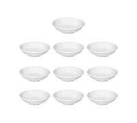 10 Pcs Dipping Sauce Dishes Round Soy Sauce Dipping Bowls Cream White Dishes For