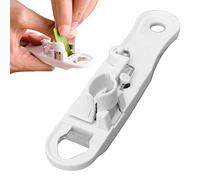 10 Pcs judías verdes - frijol ligero | Trituradoras vegetales blancos Runner Funcional Vegetal Veggie Chopper Green Runner Bean Vegetal Slicer para cocina Rainao