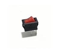 10 pcs/lot KCD1 2 Pin 250V 3A SPST Black Boat Switch 21x15mm Snap-in ON OFF Rocker Position KCD11 15x10mm ESSEIEIE(Red,10Pcs,15X10MM)