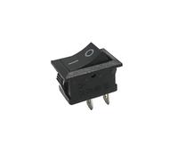 10 pcs/lot KCD1 2 Pin 250V 3A SPST Black Boat Switch 21x15mm Snap-in ON OFF Rocker Position KCD11 15x10mm ESSEIEIE(Black,50Pcs,15X10MM)