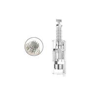 10 pcs Micro Agujas para Dermapen Agujas de repuesto puntas cartucho Slot tornillo Regular para coche Derma Electric microneedling pen 24 pin, estilo de hebilla