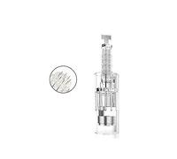 10 pcs Micro Agujas para Dermapen Agujas de repuesto puntas cartucho Slot tornillo Regular para coche Derma Electric microneedling pen 9 pin, estilo de hebilla