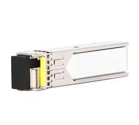 10 PCS Módulo único Módulo óptico SFP LC Fibra de un Solo núcleo Bidireccional Gigabit de 20 km Transceptor Chip de Alto Rendimiento para comunicación de Fibra óptica Carcasa de