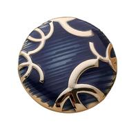 10 PCS Mujer Camisa Broche Botones,Botones De Costura De Metalicos,botones Azul Para Chaqueta,botones Para Pantalones,botones Grandes Decorativos,botones Azul Para Ropa-azul-23mm