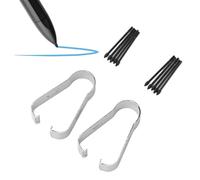 10 PCS NIBS ESTYLUS, Puntas de Bolígrafo de Reemplazo para una Pluma Marcadora Notable de 1/2 Más Puntas a Prueba de Scratch con Herramientas