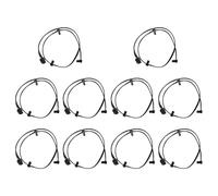 10 Pcs PCIe 6 Pin 1 to 3 Molex IDE Power Supply Cable Modular PSU 4 Pe