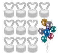 10 pcs Pso para globos de aire,pesos para helio, unidades de peso para helio,para niños,fiesta de cumpleaños,uso en globos de mesa