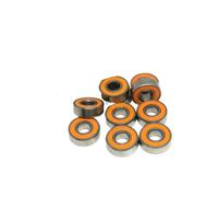 10 Pcs S696-2RS 6x15x5mm Stainless Steel Hybrid Ceramic Ball Bearings, ABEC-7 Sealed for Fishing Reels(S623C-2OS 3x10x4mm)