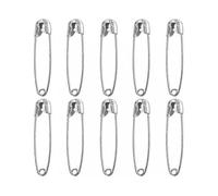 10 Pcs Safety Pin, Metal Safety Pins, 56mm Safety Pin, for Sewing And Craft Work, Brooch
