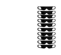 10 Pcs Sleep Masks,Light Blocking Eye Mask For Sleeping, Breathable Blackout with Zero Pressure Design(10pcs-Black)