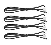 10 Pcs Sonda del Termistor de 10k Sonda del Sensor de Temperatura con Cable PVC para la Incubadora de Refrigerador de Aire Acondicionado, etc.