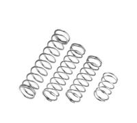 10 Pcs Wire Diameter 1.5 Mm 304 Stainless Steel Compression Spring Shock Absorbing Return Damping Pressure(15mm,17mm)