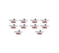 10 Pcs x -Off 2 Posicion SPDT 1P2T Interruptor Deslizante de Panel Terminal de Soldadura SS12F15G3