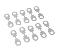 10 Pedazos Fusible de Tira de Metal Plano para Coche - 50A