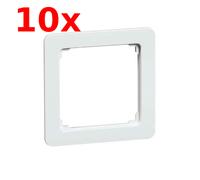 10 Peha D 80.670 ZV W Marco Cubierta Central Blanco Crema 219411 Hager Tehalit