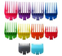 10 peines de corte para cortapelos Limural K11S/NovahH CL-001/Surker K7S/K9C/K9S, varios colores