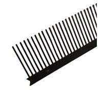 10 peines de ventilación de canalón de 100 mm x 1 m, para ventilación de canalones