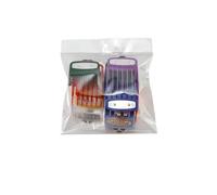 10 Peines Guía De Corte Profesionales For Cortadora De Cabello Con Clip Metálico, Compatibles Con WAHL, 1.5/3/4.5/6/10/13/16/19/22/25MM G0717(Colorful 10pcs)