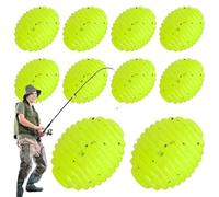 10 pelotas de deporte blandas para pesca de agua salada, señuelos de perca, para bancos, estanques, embalses, ríos, mares, surf, al aire libre