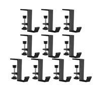 10 perchas para chimenea y guirnaldas, 2 en 1 ajustable y resistente, soportes para calcetines para mantel, colgador de repisa para guirnalda, ganchos de repisa para guirnalda, ganchos para repisa