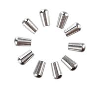 10 perillas de metal para guitarra, universales, para guitarra eléctrica, acústica, bajo, eléctrico, perillas de palanca