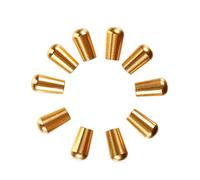 10 perillas de metal para guitarra, universales, para guitarra eléctrica, acústica, bajo, eléctrico, perillas de palanca