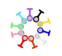 10 Pieces Of Nurse Watches/set Of Clip-on Women's Men's Nurse Watches for Portable Doctors