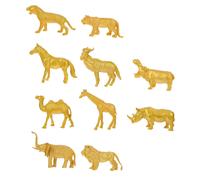 10 Pieces Realistic Animal Figures Wild Animal Simulation Toys for Learning, Photography, and Creative Projects