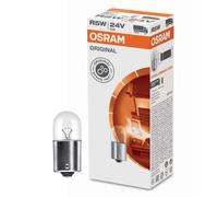 10 Pieza OSRAM AUX Lámparas de Señalización R5W 5W 24V 50 lm BA15s 5627